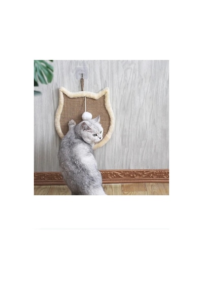 Nursoft Sisal Aşınmaya Dayanıklı Kedi Tırmalama Oyuncağı 34 x 34 CM