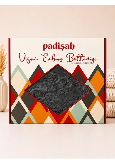 Padişah Battaniye Çift Kişilik Antrasit