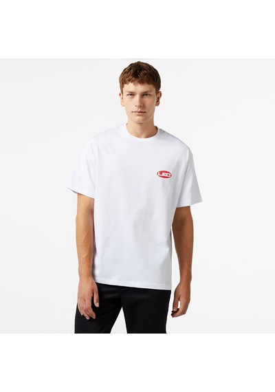 Leo Spray Paint Unisex Beyaz T-shirt