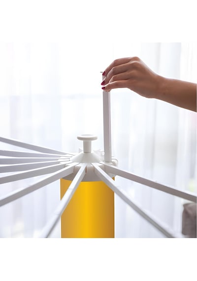 Houseplus Kurutmalık Plastık Hely Acılır Kapanır siyah
