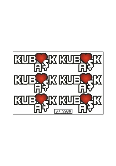 A5 Sticker 012 Tek Paket Çoklu Sticker Standart
