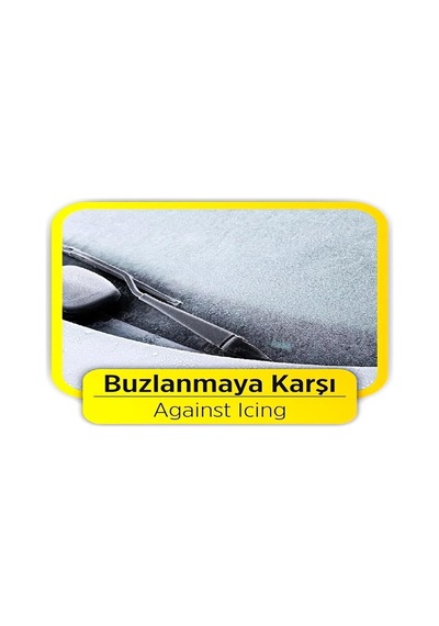 Araç Buzlanma Önleyici Örtü Branda Buz Kar Güneş Koruyucu 4 Katma