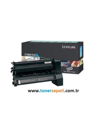 Tonersepeti Lexmark C782-c782x1cg Mavi Toner