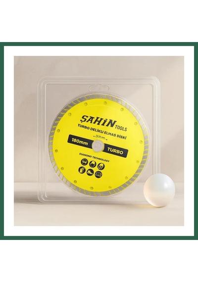 Bezos 7 İnç 180 Mm Mermer Kesici Disk Spiral Bzs01
