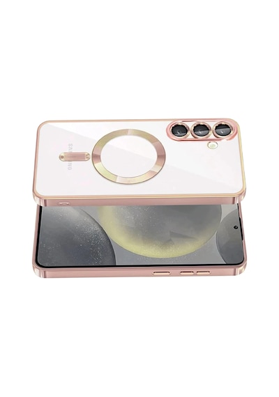 Newface - 364 - Samsung Galaxy S26 Kross Magneticsafe Kapak - Matxzngz - - Rose