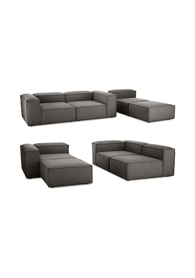 Relax Soft 4 Modül Köşe Takımı Antrisit-kahve Keten 650 Antrisit Relax Soft 4 Modül Köşe Takımı Antrisit-kahve Keten 650 Antrisit