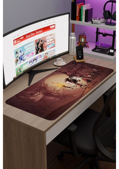 Don't Starve Kaymaz Dikişli Kauçuk Oyuncu Mousepad V3 - 90x40 Xxl Gaming Mouse Pad Fare Altlığı