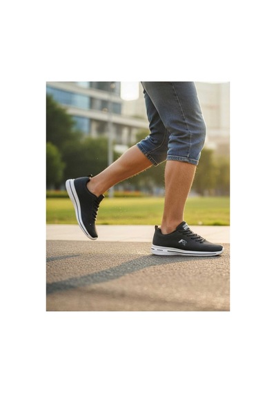Look Life Günlük Rahat Taban Hafif Esnek Yürüyüş Ayakkabısı Unisex Spor Ayakkabı Sneaker Siyah Look Life Günlük Rahat Taban Hafif Esnek Yürüyüş Ayakkabısı Unisex Spor Ayakkabı Sneaker Siyah