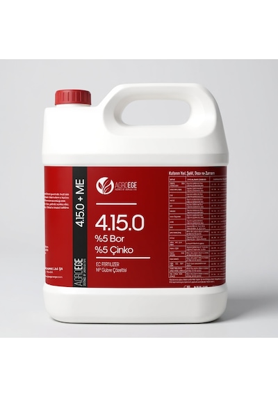 Agroege Bosteer 4-15-0 + 5 Bor (B) + 5 Çinko (Zn) 5 Litre