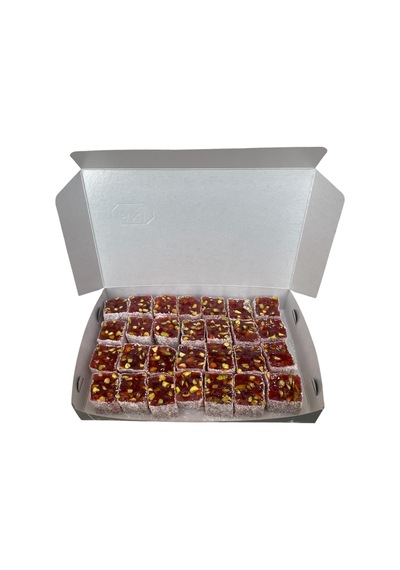 Arı Lokumları Antep Fıstıklı Narlı Rulo Lokum 1 KG