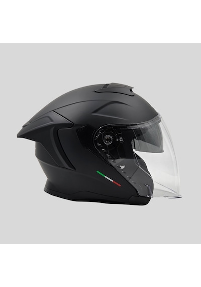 Arwic AR836 Skystar Yarım Ece-R 22.06 Motosiklet Kaskı Siyah