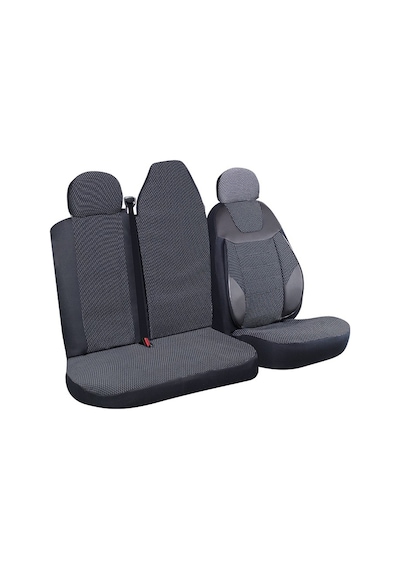 Renault Master 2+1 Ön Koltuk Kılıf Seti Siyah