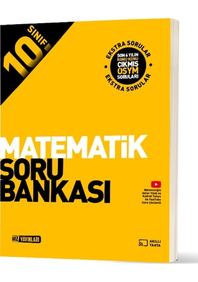 Hız 2026 10. Sınıf Matematik Soru Bankası Güncel Müfredat