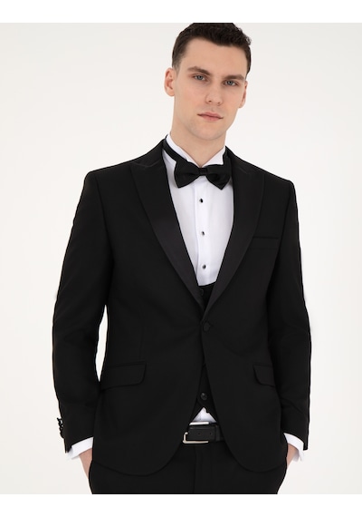 Pierre Cardin Erkek Siyah Smokin 50285478-vr046