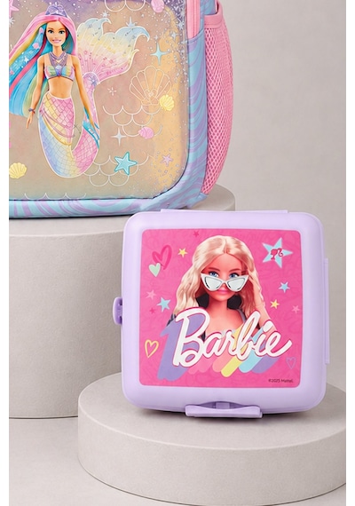 X Dekomus Lisanslı Barbie Deniz Kızı Collection Okul Çantası,beslenme Kabı Ve Matara Seti Altın