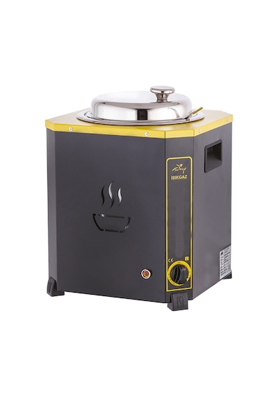 Işıkgaz Silverinox Elektrikli 13 Litre Jumbo Çorba Potu Çorba Kazanı Slvr-c-05