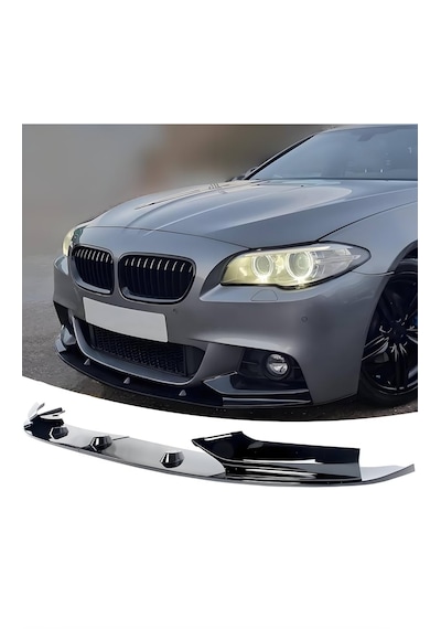 Bmw 5 Serisi F10 M Sport Ön Lip 2011-2016 İthal Pianoblack