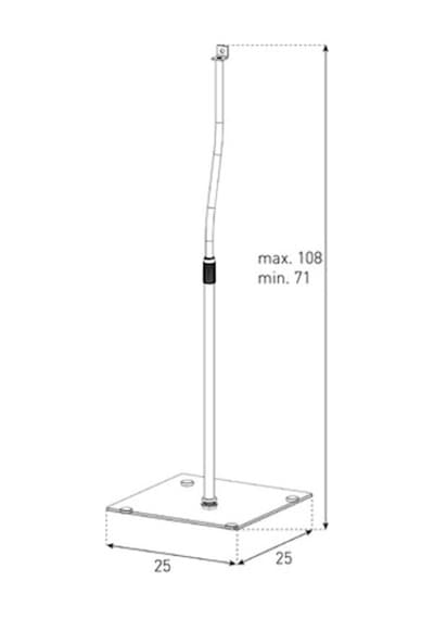 Sonorous Sp 300 Hoparlör Sehpası