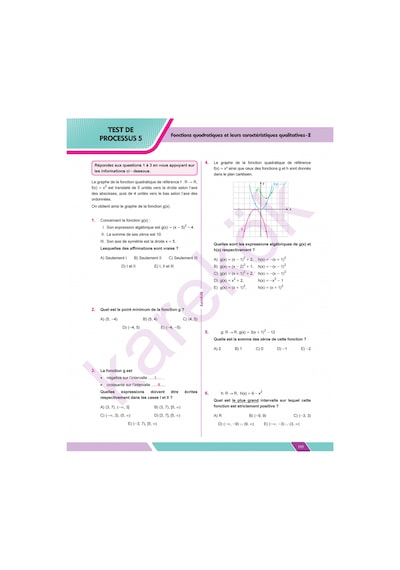 Karekök 2025-2026 10 Sınıf Fransızca Matematik 10e Année