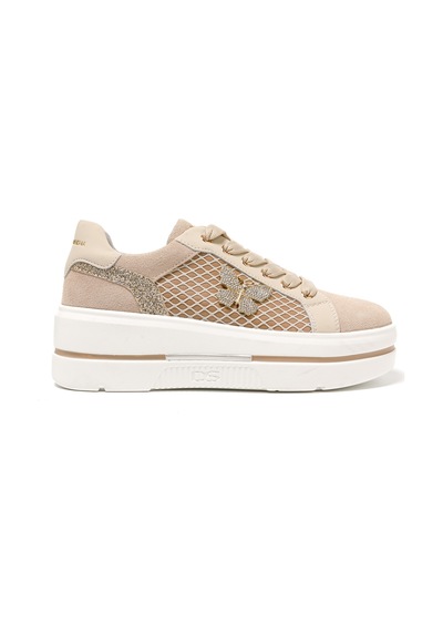 Sneaker Günlük Kadın Diğer 185552dm Donna Serena Tomaıa 5552dm Beige Bej