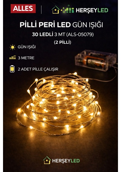 Peri Led Gün Işığı 30 Ledli 3 Mt Gün Işığı