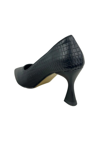 Matzeliger Mzg1174 Siyah Kadın Kalem Topuklu Stiletto