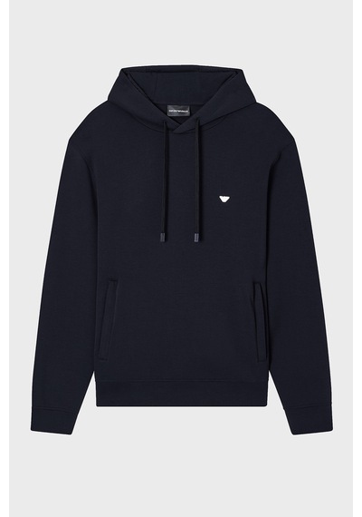 Emporio Armani Logolu Pamuk Karışımlı Kapüşonlu Sweat Erkek Sweat Em004531 Af10013 Ub118 Lacivert Emporio Armani Logolu Pamuk Karışımlı Kapüşonlu Sweat Erkek Sweat Em004531 Af10013 Ub118 Lacivert