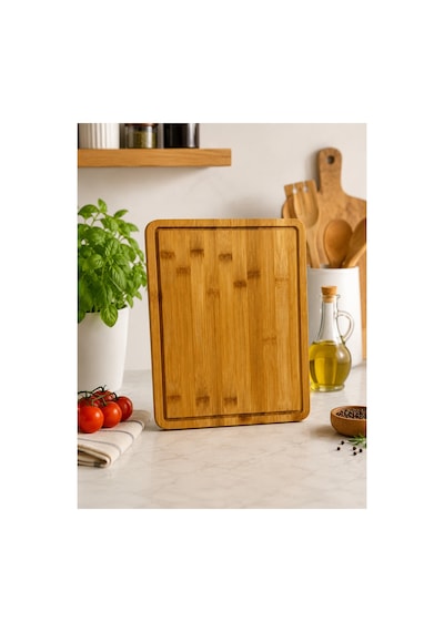 Cutler - Bambu Kesme Tahtası 32,5 Cm Bambu