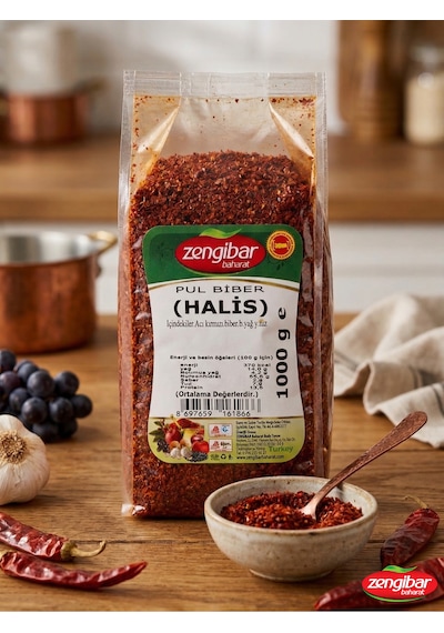 Zengibar Halis Pul Biber 1000 Gr