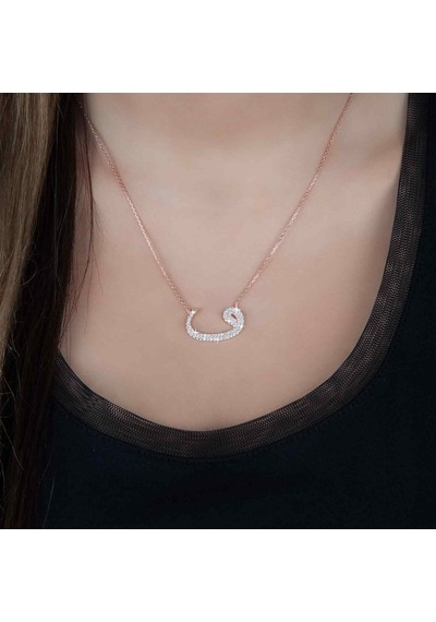 Vav Tasarım Gümüş Kadın Kolye (357643148)