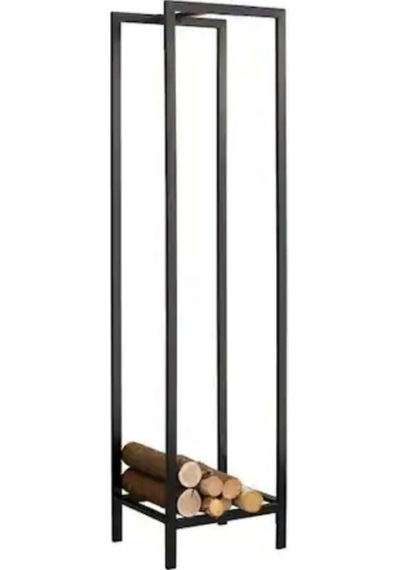 Odunluk Şömine Yanı Dekoratif Metal Odunluk N11.2169