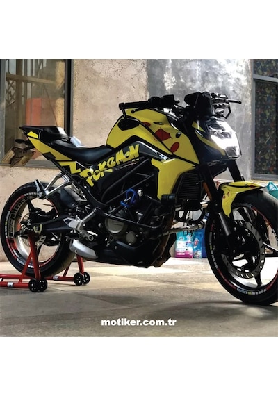 CF MOTO NK250 Pokemon Pikacu (Pikachu)Kaplama Sticker Modeli