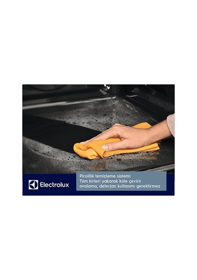 Electrolux LOX8P87WZ 72 L Fırın Siyah