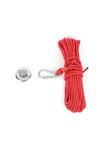 Dünya Magnet D48 Magnet Fishing 20mt Halatlı Neodyum Pot Mıknatıs Seti