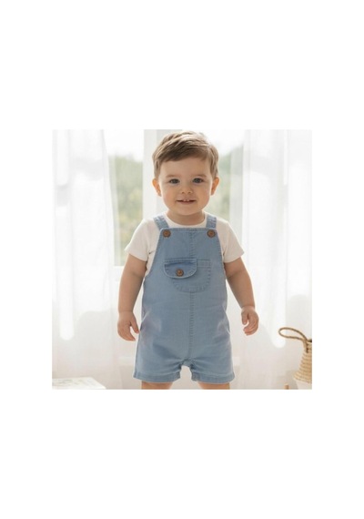 Altıntaş Baby Cepli Kot Şort Salopet Ve Beyaz Tişört 2 Li Tulum Set Beyaz Mavi Beyaz Mavi Altıntaş Baby Cepli Kot Şort Salopet Ve Beyaz Tişört 2 Li Tulum Set Beyaz Mavi Beyaz Mavi