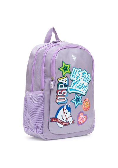 U.s. Polo Assn. Kız Çocuk Lila Okul Çantası 50315133-vr034 Çok Renkli