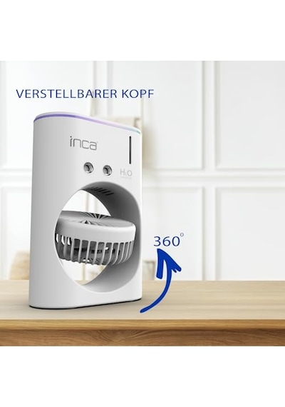 Inca Imf-10b Şarj Edilebilir 2400 Mah Taşınabilir Buzlu Su Hazneli Soğutucu Renkli Işıklı Masa Fanı Masaüstü Fan 6 İnch 360 Döner Püskürtme Kanalları 2 Çalışma Süresi 3-5 Saat Su Tank Kapasitesi 280ml Inca Imf-10b Şarj Edilebilir 2400 Mah Taşınabilir Buzlu Su Hazneli Soğutucu Renkli Işıklı Masa Fanı Masaüstü Fan 6 İnch 360 Döner Püskürtme Kanalları 2 Çalışma Süresi 3-5 Saat Su Tank Kapasitesi 280ml