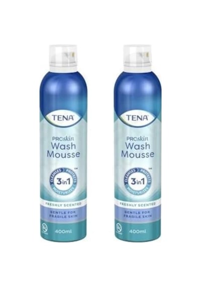 Tena Vücut Temizleme Köpüğü 2'Li 3In1 Susuz Temizleme Onarım Koru