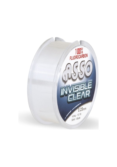 Asso Invısıble Clear %100 Florokarbon Misina 0,21mm