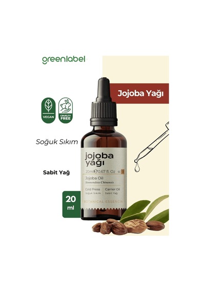 Greenlabel Jojoba Yağ 20 Ml