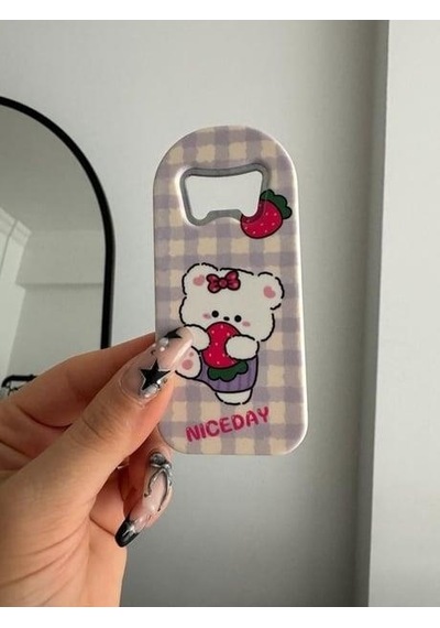 Nice Day Strawberry Magnetli Kapak Açacağı Karışık