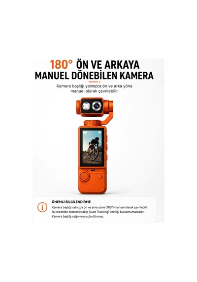 Q8 Vlog Çekim Kamerası - Manuel Açı Ayarlama - Kompakt - Taşınabilir - 4k Kalite Çok Renkli