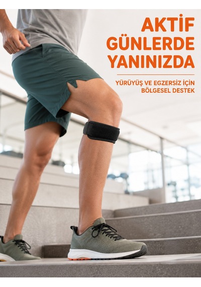 Tendon Bandı Ayarlanabilir Diz Altı Destek Bandı Spor Ve Günlük Kullanım - Lisinya