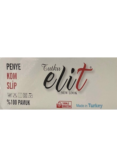 Tutku Elit Erkek Penye Slip Külot 1071 - 9 Adet 001