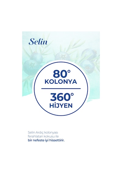 Parfümlü Kolonya Ardıç 400 Ml 2'li Set