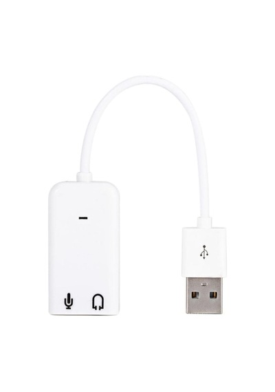 Usb Ses Kartı Çevirici 7+1 Dönüştürücü Laptop Harici Ses Kartı