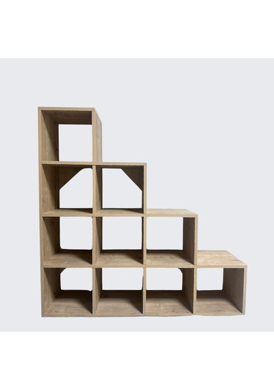 Mukotoys Basamak Raf Kitaplık Mdf 130x130