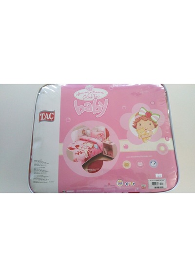 Taç Lisanslı Strawberry Bebek Uyku Seti
