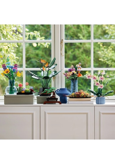 LEGO® Botanicals Kiraz Çiçekleri Kutlama Hediyesi 40725 - 8 Yaş ve Üzeri Çocuklar için Yaratıcı Oyuncak Yapım Seti (430P)