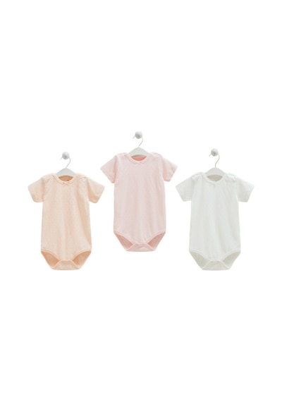 Caramell 3'lü Body Bk1512 Pembe